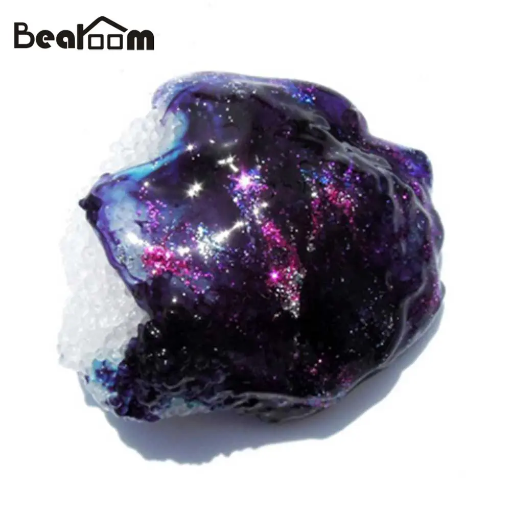 Bearoom звездное небо слизи Красивая глиняная смесь Пластилин забавные популярные