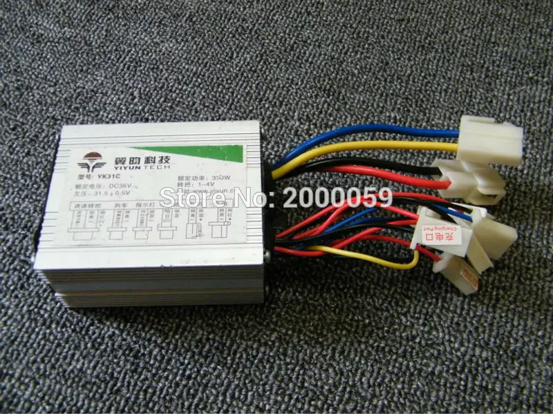 48 V 500 W щетка Электрический контроллер для мотороллера короткий ток DC 42 + 0 5