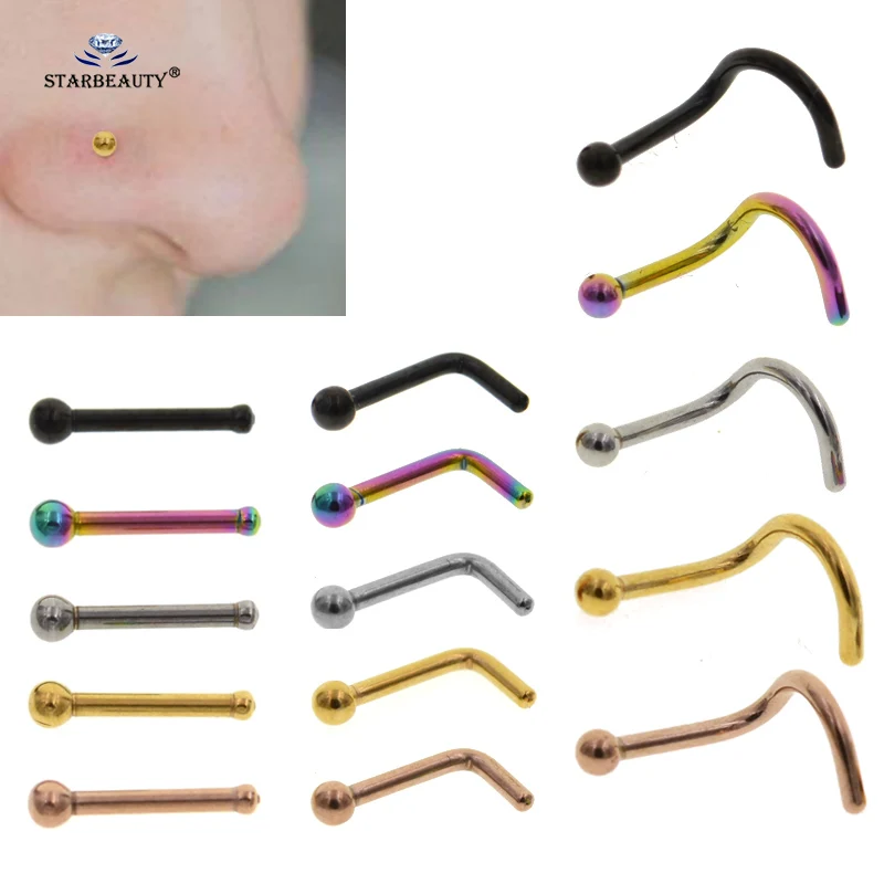 1Pc 20G Titanium Steel Wholesale Body Piercing Jewelry 20G Body Pircing Jewelry Small Nose Studs Piercing Nose Rings
1Pc 20G Titanium Steel Wholesale Body Piercing Jewelry 20G Body Pircing Jewelry Small Nose Studs Piercing Nose Rings