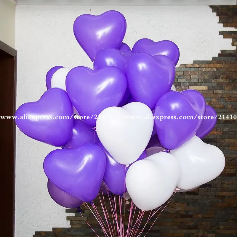12inch Thick 100pcs/lot Love Heart Latex Balloons Romantic Valentine's Day Wedding Decoration Birthday Party Balloons Supplies
12inch Thick 100pcs/lot Love Heart Latex Balloons Romantic Valentine's Day Wedding Decoration Birthday Party Balloons Supplies