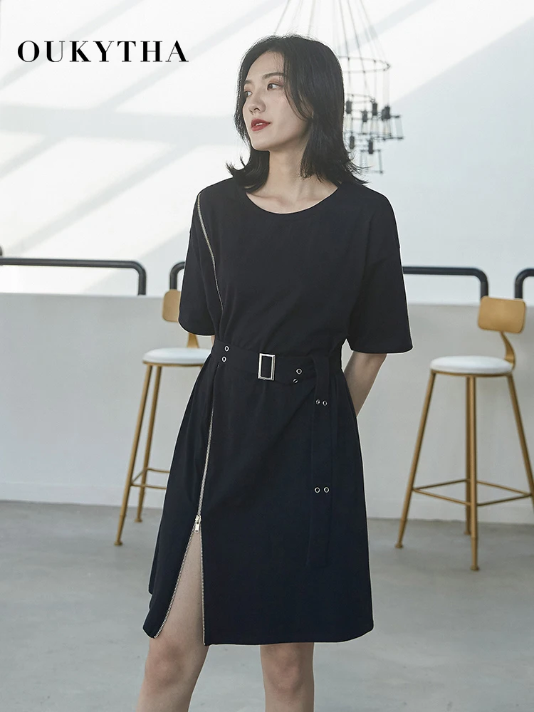 Women's Dress Summer New Lady Straight Dresses With Sashes Cotton Sundress Short Sleeve Knee-length Dress Female Clothes
Women's Dress Summer New Lady Straight Dresses With Sashes Cotton Sundress Short Sleeve Knee-length Dress Female Clothes