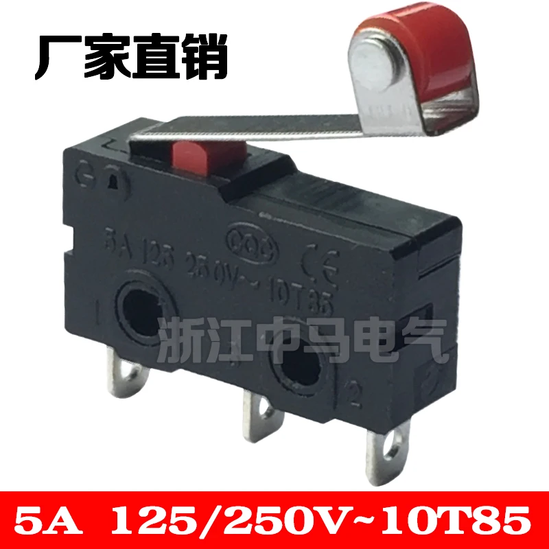 KW11-N KW12 5A/250V 3 Portage Transportation Company Using Cheng Miniature Switch Bring Handle Pulley Fretting Contact Switch
KW11-N KW12 5A/250V 3 Portage Transportation Company Using Cheng Miniature Switch Bring Handle Pulley Fretting Contact Switch