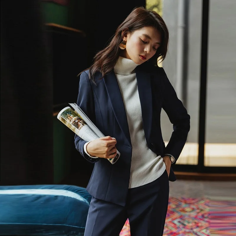 High Quality Business Suits,Interview Women Civility Pant Suits,Office Lady Brisk Suit Set,Korean Version Formal Clothes,F14
High Quality Business Suits,Interview Women Civility Pant Suits,Office Lady Brisk Suit Set,Korean Version Formal Clothes,F14