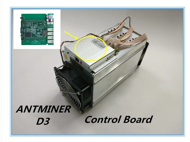 ANTMINER D3 Control Board New Control Board Include IO Board And BB Board For ANTMINER D3,FROM YUNHUI
ANTMINER D3 Control Board New Control Board Include IO Board And BB Board For ANTMINER D3,FROM YUNHUI
