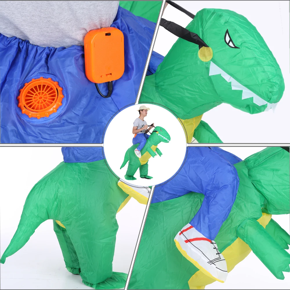 Cute Adult Inflatable Dinosaur Costume Suit Air Fan Operated Walking Fancy Dress Holiday Party Walking Fancy Dress Outfit Animal
Cute Adult Inflatable Dinosaur Costume Suit Air Fan Operated Walking Fancy Dress Holiday Party Walking Fancy Dress Outfit Animal