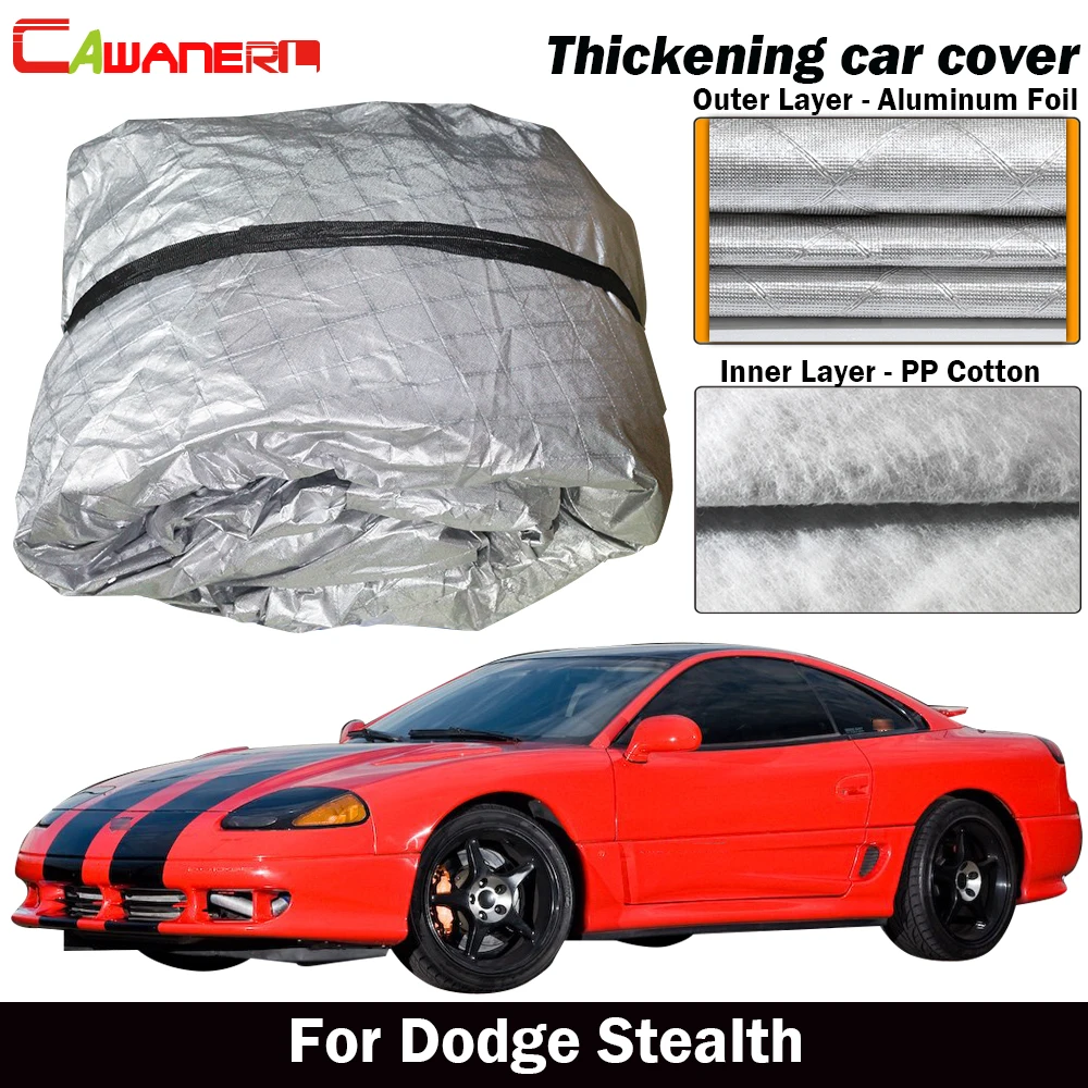 Cawanerl For Dodge Stealth Thick Cotton Car Cover Waterproof Anti-UV Sun Shield Rain Hail Snow Prevent Outdoor Car Cover
Cawanerl For Dodge Stealth Thick Cotton Car Cover Waterproof Anti-UV Sun Shield Rain Hail Snow Prevent Outdoor Car Cover