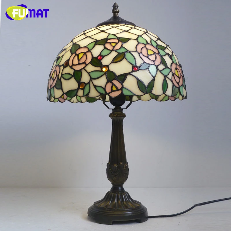 FUMAT Table Lamp Creative Stained Glass Table Light Handmade Home Deco Living Room Light Bedside Table Light Fixtures
FUMAT Table Lamp Creative Stained Glass Table Light Handmade Home Deco Living Room Light Bedside Table Light Fixtures