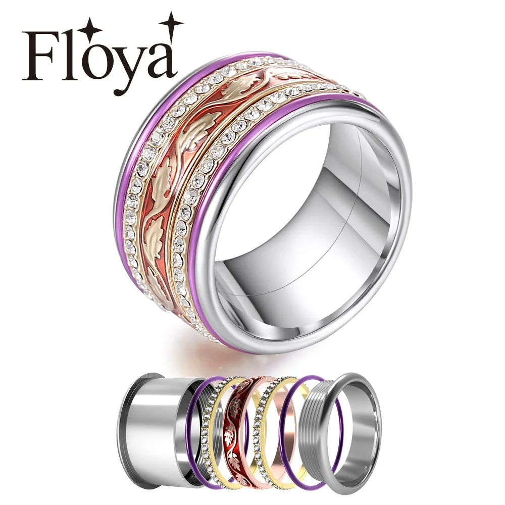 Floya, Винтажное кольцо, 12 мм, ширина, минимализм, нержавеющая сталь, Сменное кольцо «Симфония», Bijoux Femme, кольцо для влюбленных
Floya, Винтажное кольцо, 12 мм, ширина, минимализм, нержавеющая сталь, Сменное кольцо «Симфония», Bijoux Femme, кольцо для влюбленных