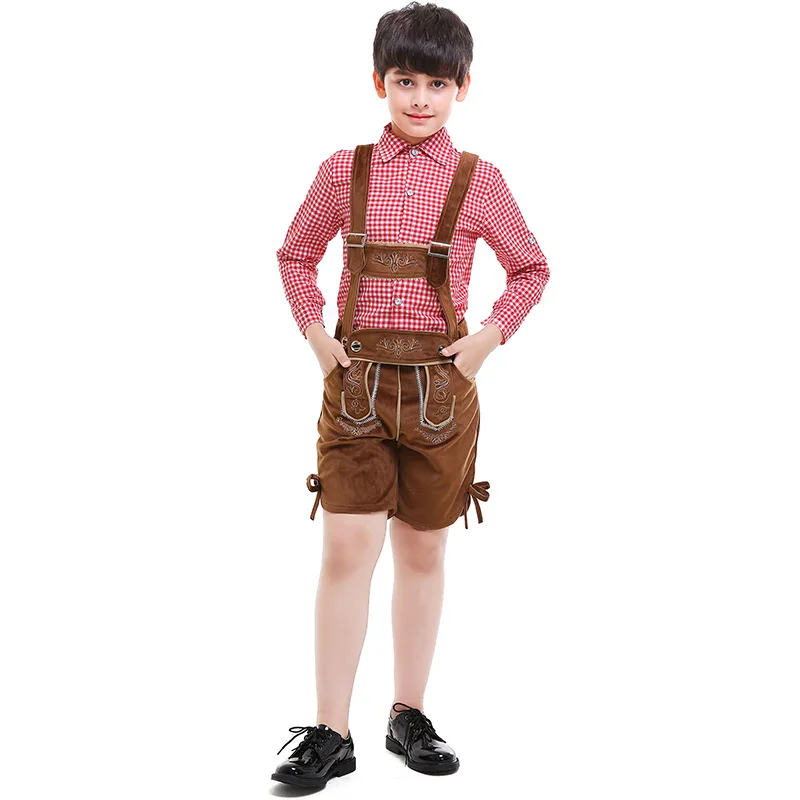 Child Oktoberfest Lederhosen Rompers Germany Bavaria Festival Boy Beer Party Carnival Costume
Child Oktoberfest Lederhosen Rompers Germany Bavaria Festival Boy Beer Party Carnival Costume