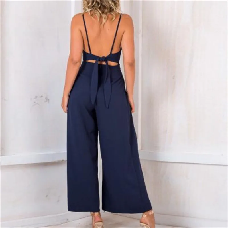 Women sexy bodysuit Summer Causal V Neck Back Bow Jumpsuit Bodycon Playsuit Romper 2019 Springn Black Bandage party Clubwear
Women sexy bodysuit Summer Causal V Neck Back Bow Jumpsuit Bodycon Playsuit Romper 2019 Springn Black Bandage party Clubwear
