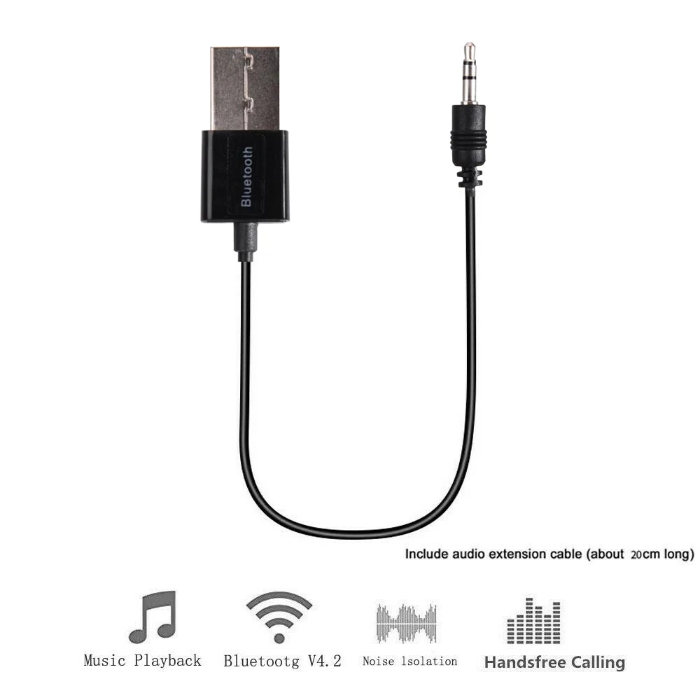 Car Bluetooth Adapter Receiver Wireless Music 3.5mm AUX Jack Audio Receptor Mini Bluetooth for Auto Speaker Stereo Handsfree
Car Bluetooth Adapter Receiver Wireless Music 3.5mm AUX Jack Audio Receptor Mini Bluetooth for Auto Speaker Stereo Handsfree
