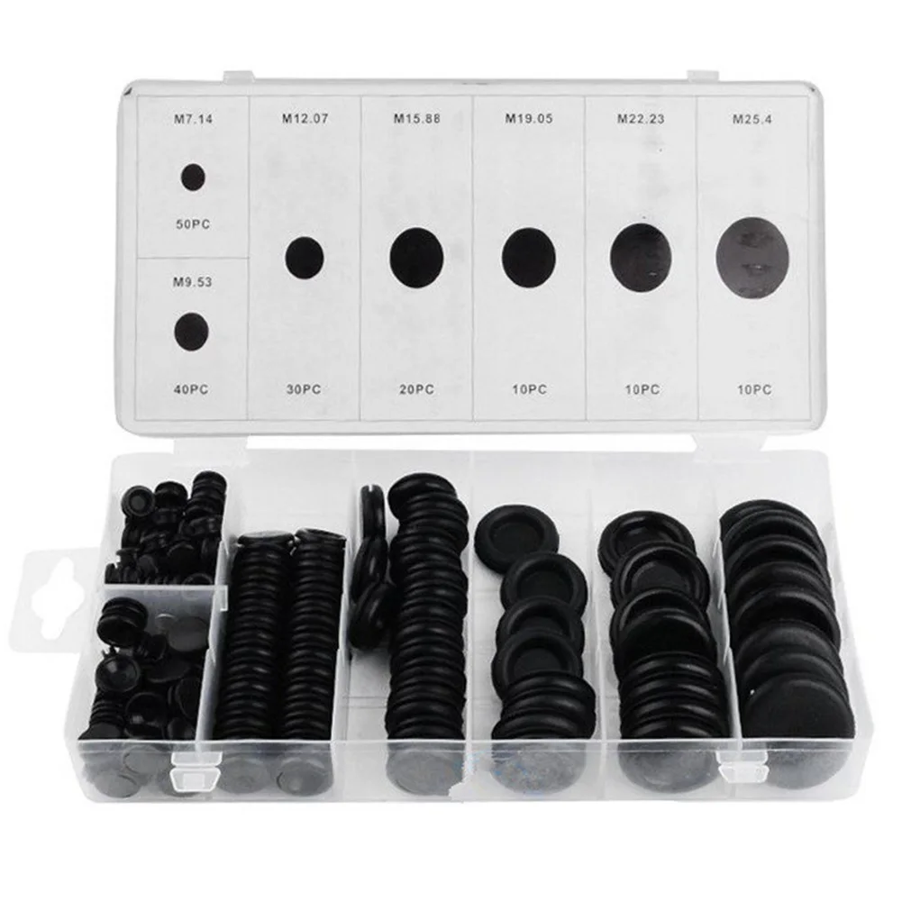 170 шт. Multi Функция резиновые втулки межсетевой экран отверстие Plug Set электрические