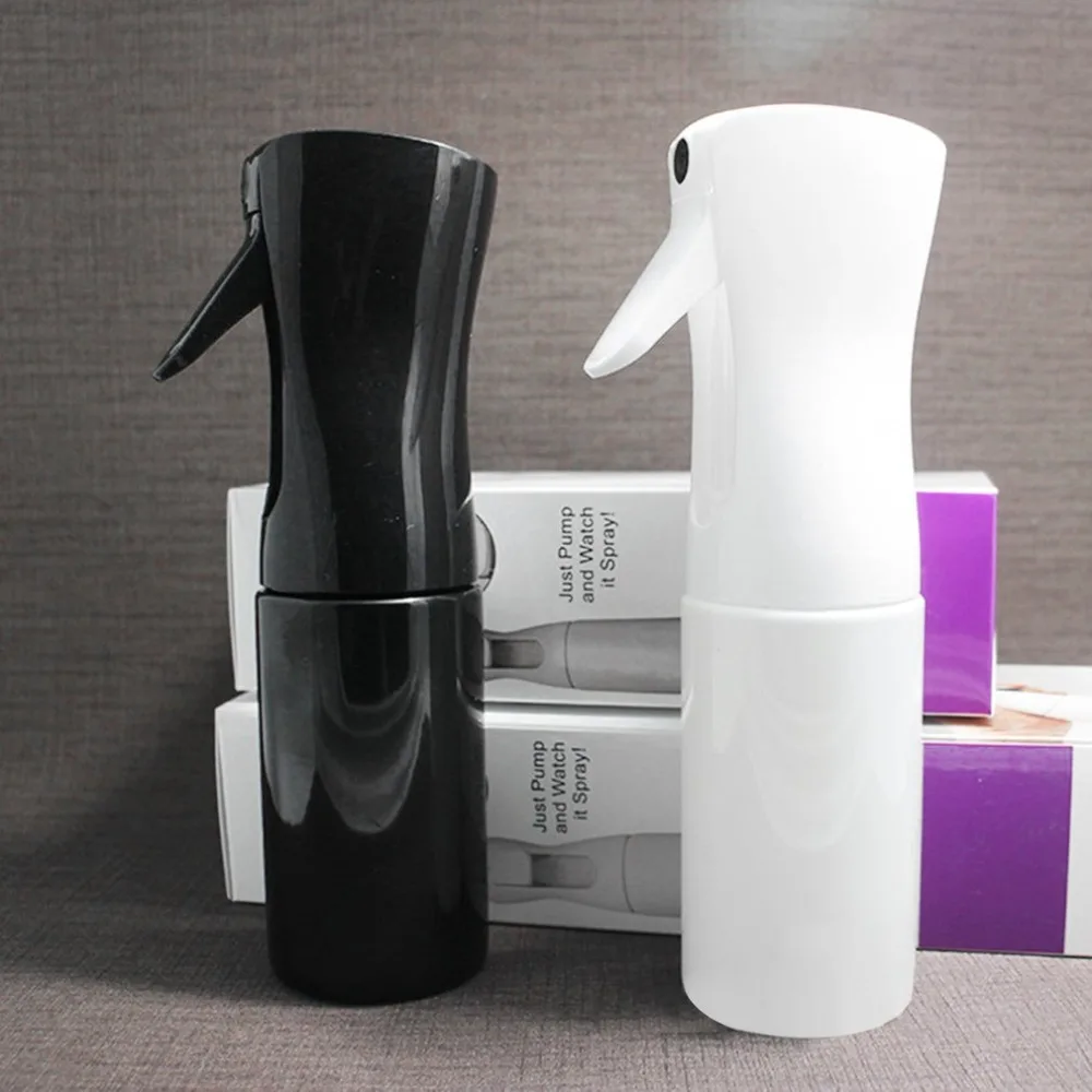 300ml High Pressure Water Spray Bottle Continuous Sprayer Cosmetic Moisture For Salon Barbers Hairdressing Tool | Бытовая техника