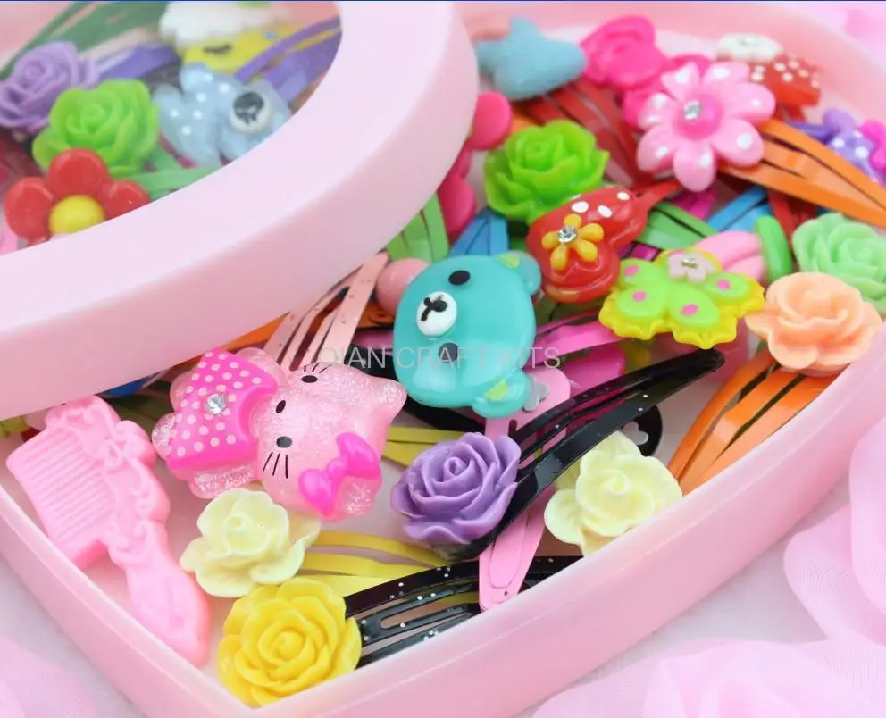 Set of 20pcs adorable handmade Sweet Kawaii resin fabric Gift snap hair Clips Mixed pattern w/free gift box customize-CP0025
Set of 20pcs adorable handmade Sweet Kawaii resin fabric Gift snap hair Clips Mixed pattern w/free gift box customize-CP0025