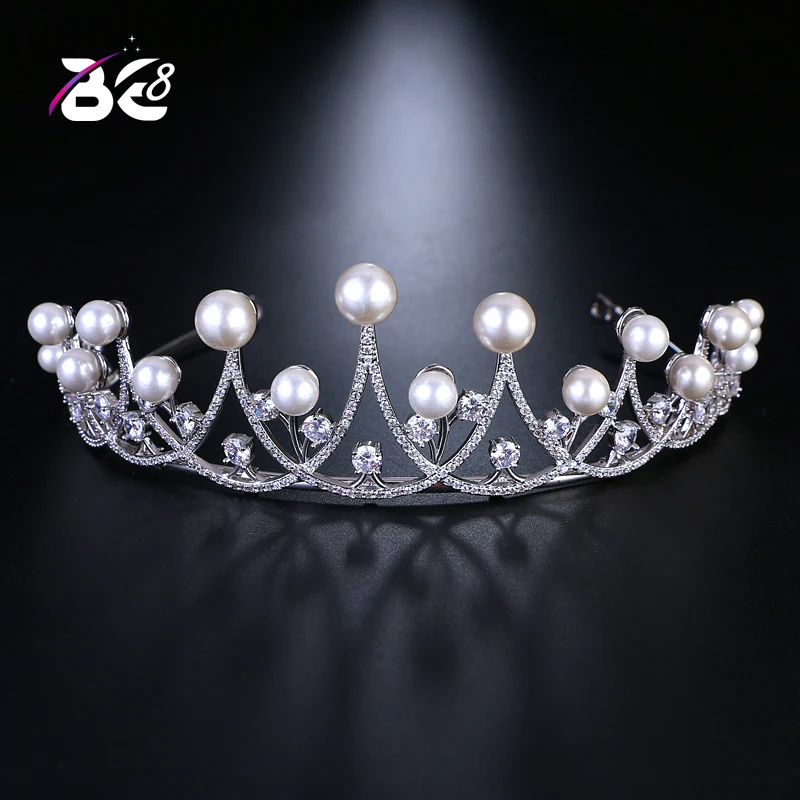 Be 8 Tiaras and Crowns Luxury CZ Pearl Princess Engagement Wedding Hair Accessories for Bridal Jewelry Coroa De Noiva H095
Be 8 Tiaras and Crowns Luxury CZ Pearl Princess Engagement Wedding Hair Accessories for Bridal Jewelry Coroa De Noiva H095