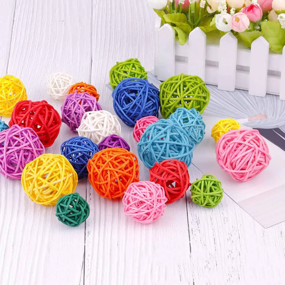Wedding Rattan Ball Decoration 10pcs/Lot 3cm Sepak Takraw Christmas Balls Dried Artificial Flowers Decoration
Wedding Rattan Ball Decoration 10pcs/Lot 3cm Sepak Takraw Christmas Balls Dried Artificial Flowers Decoration