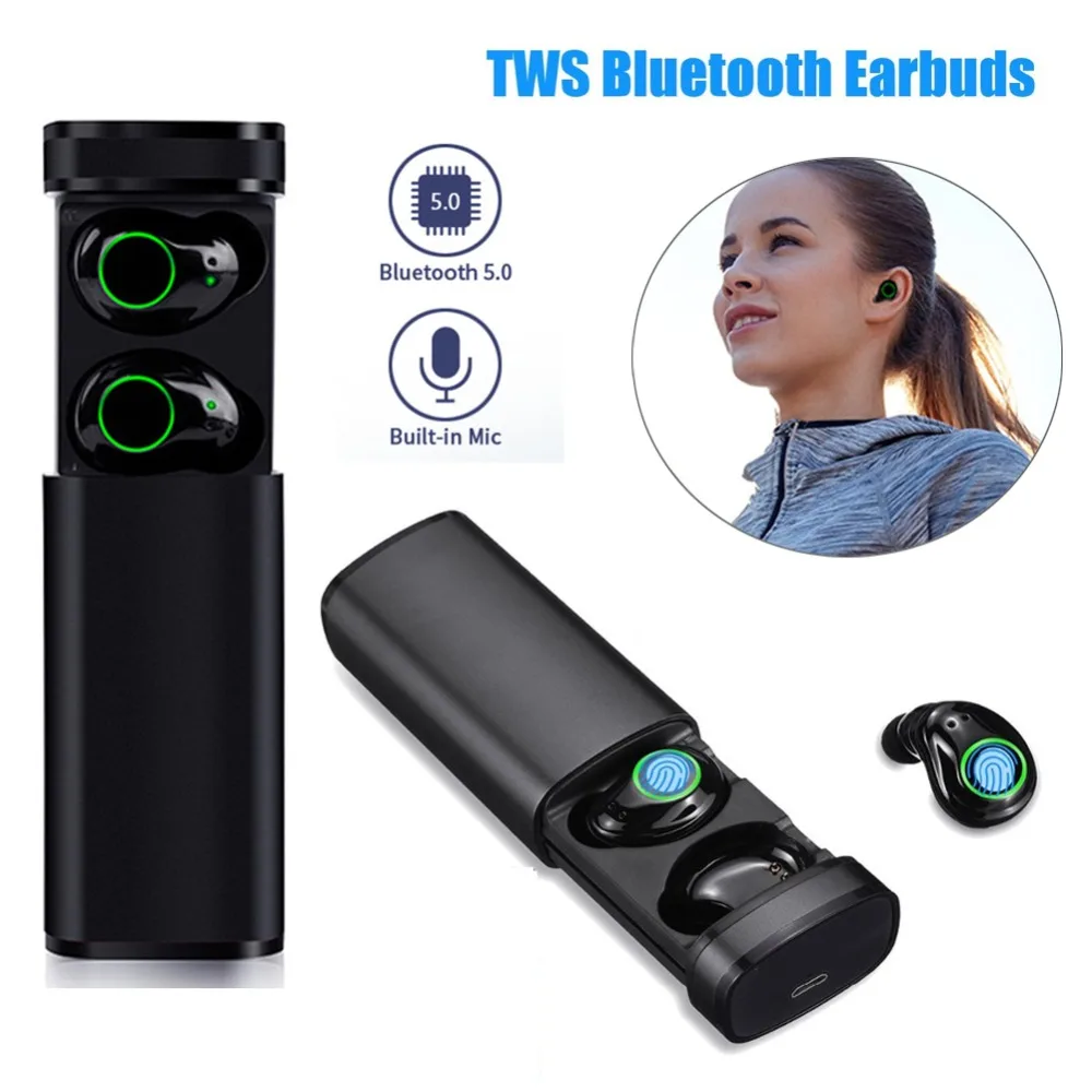Универсальные наушники Twins Stereo V5.0, беспроводные мини-наушники-вкладыши, гарнитура с зарядным чехлом для спорта, бега
Универсальные наушники Twins Stereo V5.0, беспроводные мини-наушники-вкладыши, гарнитура с зарядным чехлом для спорта, бега