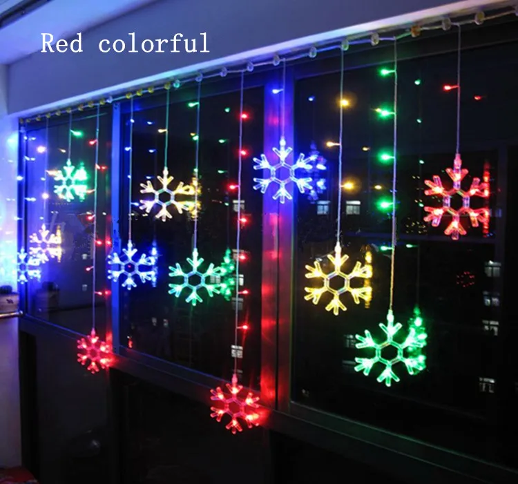 LED snowflake string curtains lantern Christmas decoration lights wedding festival wedding lights New Year neon lights 2.8Mx1.3M
LED snowflake string curtains lantern Christmas decoration lights wedding festival wedding lights New Year neon lights 2.8Mx1.3M