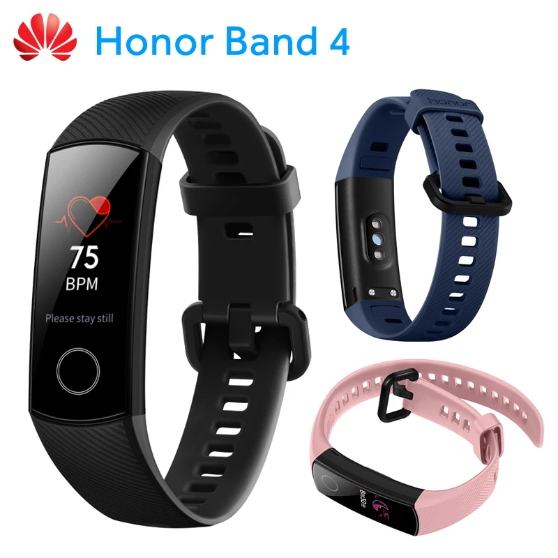 Huawei Honor Band 4: многофункционального фитнес трекера c 0 95 дюймовый AMOLED цветной