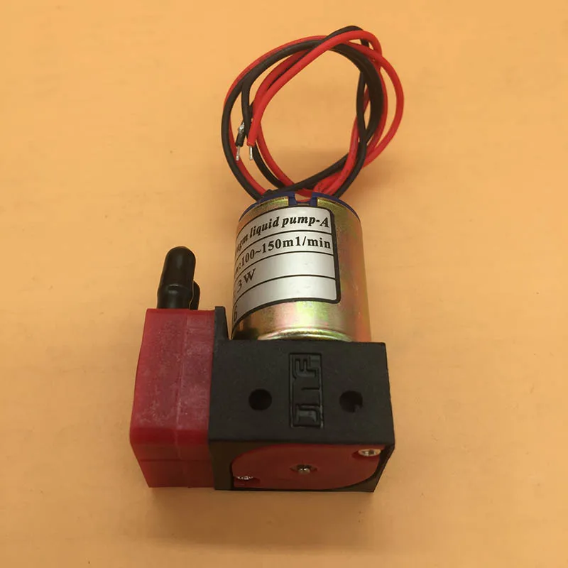 Small ink pump liquid pump 3W 100-150ml flow 24V dc Micro diaphragm pump for Infiniti Flora Zhongye Aifa solvent printer pump
Small ink pump liquid pump 3W 100-150ml flow 24V dc Micro diaphragm pump for Infiniti Flora Zhongye Aifa solvent printer pump