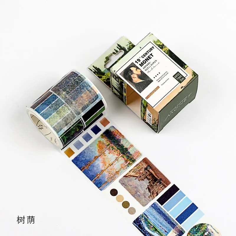 1roll/pc Van Gogh's Painting Masking Tape 50mmx5m Wide Washi Tape for Decoration DIY Album Planner Scrapbook Stickers Tapes
1roll/pc Van Gogh's Painting Masking Tape 50mmx5m Wide Washi Tape for Decoration DIY Album Planner Scrapbook Stickers Tapes