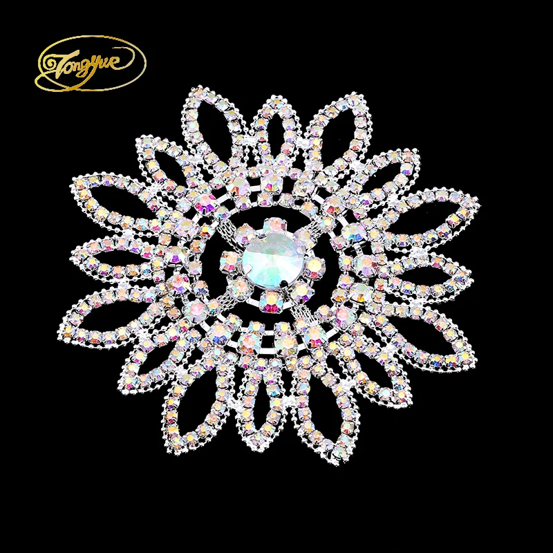 10cm Round Shape 4 Kinds Of Color Zircon Alloy DIY Sewing Applique Wedding Dress Decoration Rhinestone Crafts
10cm Round Shape 4 Kinds Of Color Zircon Alloy DIY Sewing Applique Wedding Dress Decoration Rhinestone Crafts