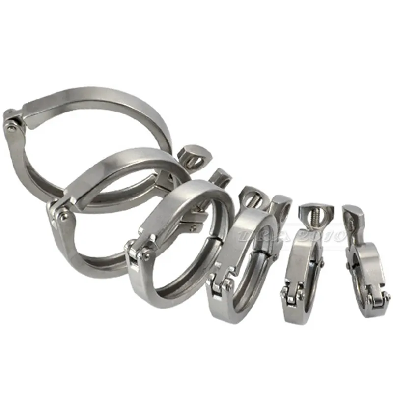 MEGAIRON 3.5" Sanitary Stainless Steel SUS316 Pipe Clamp Tri Clover Single Pin Tri Clamp for 102MM OD Ferrule
MEGAIRON 3.5" Sanitary Stainless Steel SUS316 Pipe Clamp Tri Clover Single Pin Tri Clamp for 102MM OD Ferrule