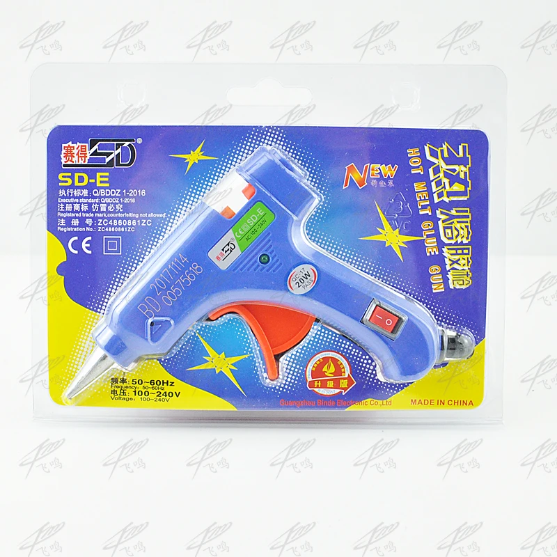 20W EU Plug Hot Melt Glue Gun with 7mm Glue Stick Industrial Mini Guns Thermo Electric Heat Temperature Tool
20W EU Plug Hot Melt Glue Gun with 7mm Glue Stick Industrial Mini Guns Thermo Electric Heat Temperature Tool