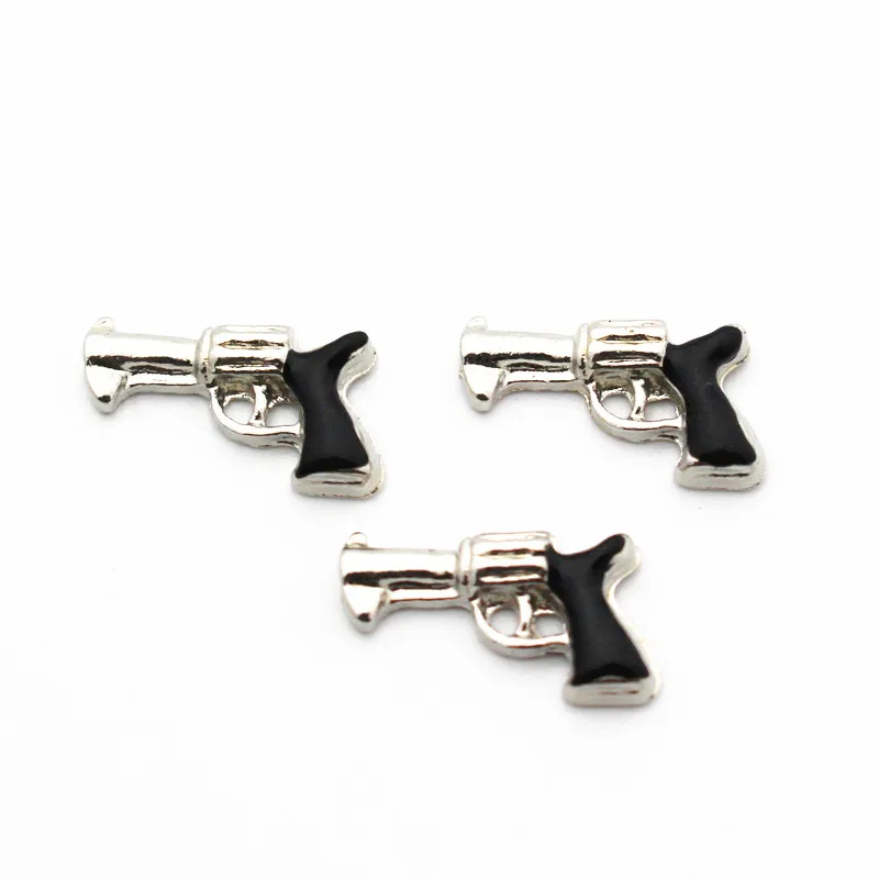 New Arrival 10pcs/lot pistol floating charms charms living glass memory lockets Accessory diy jewelry
New Arrival 10pcs/lot pistol floating charms charms living glass memory lockets Accessory diy jewelry