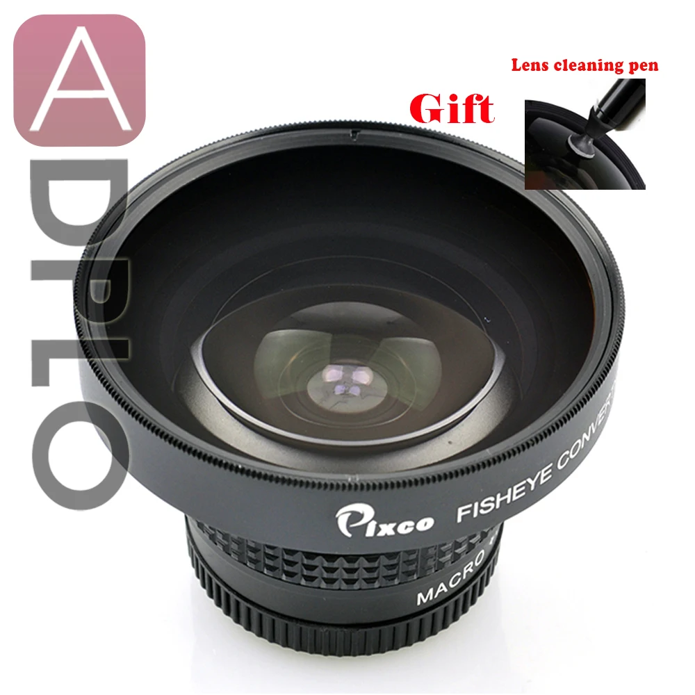 Широкоугольный объектив Pixco 37mm 0.25X Super Fisheye + ручка для чистки объектива
Широкоугольный объектив Pixco 37mm 0.25X Super Fisheye + ручка для чистки объектива
