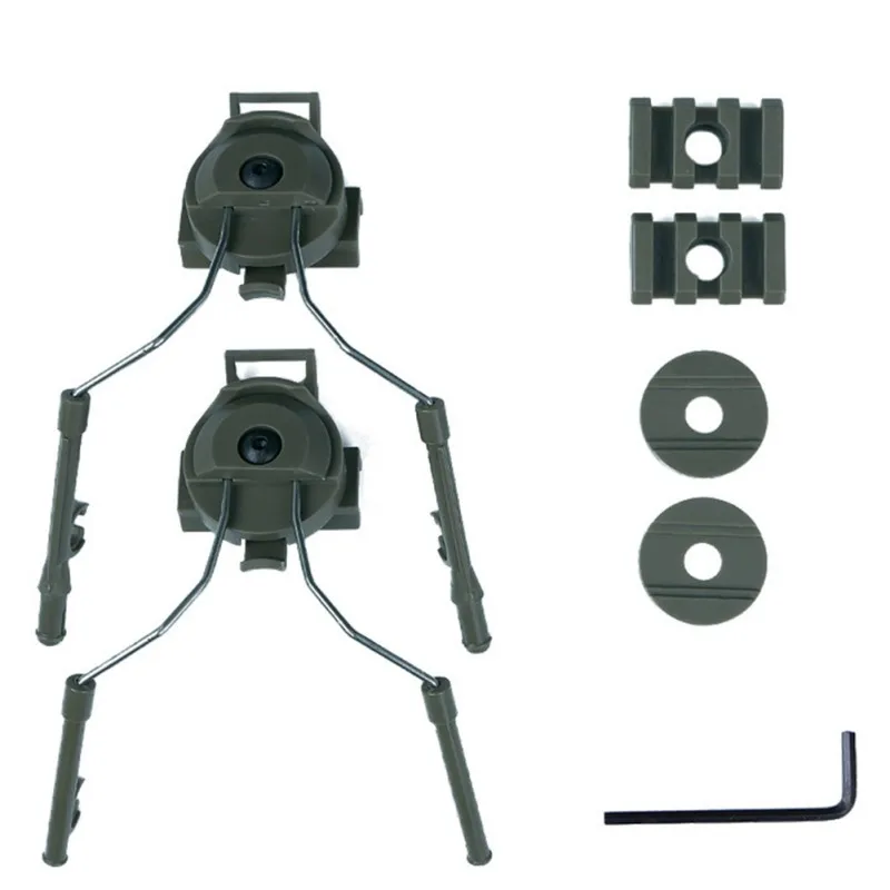 Helmet Accessories Type Headset Holder Fast Helmet Rail Adapter Set BK/DE/FG Helmet Rail Suspension Bracket
Helmet Accessories Type Headset Holder Fast Helmet Rail Adapter Set BK/DE/FG Helmet Rail Suspension Bracket