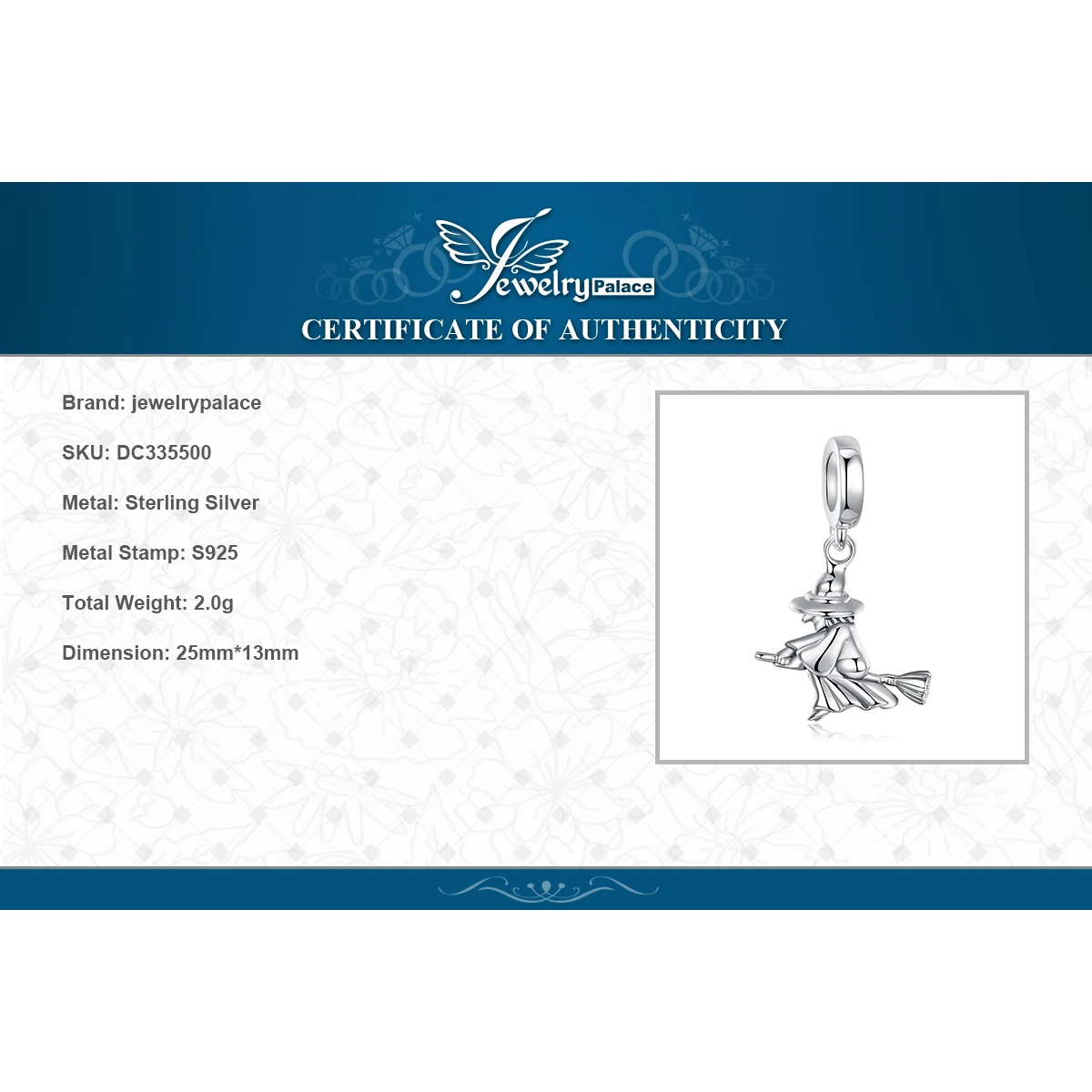 JewelryPalace 925 Sterling Silver Witch Beads Charms Silver 925 Original Fit Bracelet Silver 925 original Beads Jewelry Making
JewelryPalace 925 Sterling Silver Witch Beads Charms Silver 925 Original Fit Bracelet Silver 925 original Beads Jewelry Making