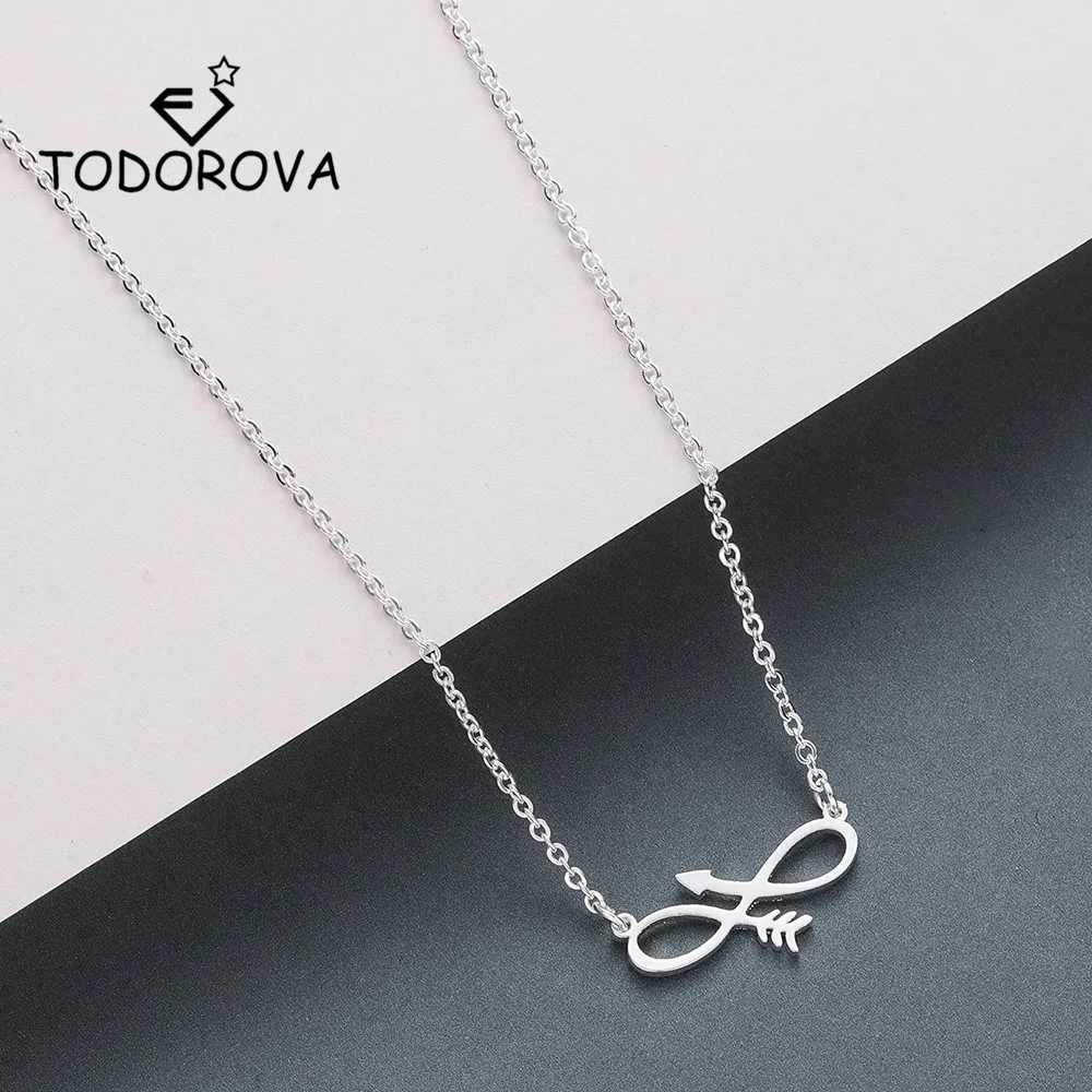 Todorova Charm Infinity Necklaces & Pendants Sideways Arrow Necklace Women Eternal Friendship Necklace Stainless Steel Jewelry
Todorova Charm Infinity Necklaces & Pendants Sideways Arrow Necklace Women Eternal Friendship Necklace Stainless Steel Jewelry