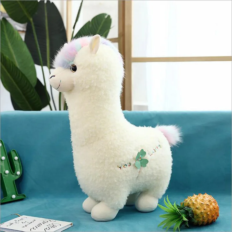 New Creative White Alpaca Plush Toys Stuffed Animal Doll Toy Soft Plush Pillow Children Toy Girls Birthday Gift
New Creative White Alpaca Plush Toys Stuffed Animal Doll Toy Soft Plush Pillow Children Toy Girls Birthday Gift
