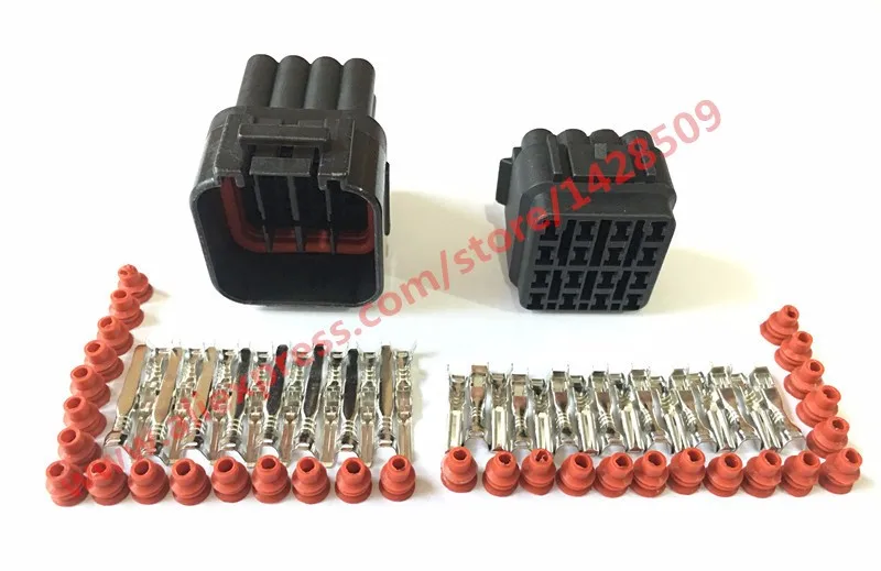 KET 20 Sets Kit 16 Pin Female And Male Waterproof Electrical Wire Connector Plug Socket Auto Connectors 6188-0353 6181-6457
KET 20 Sets Kit 16 Pin Female And Male Waterproof Electrical Wire Connector Plug Socket Auto Connectors 6188-0353 6181-6457