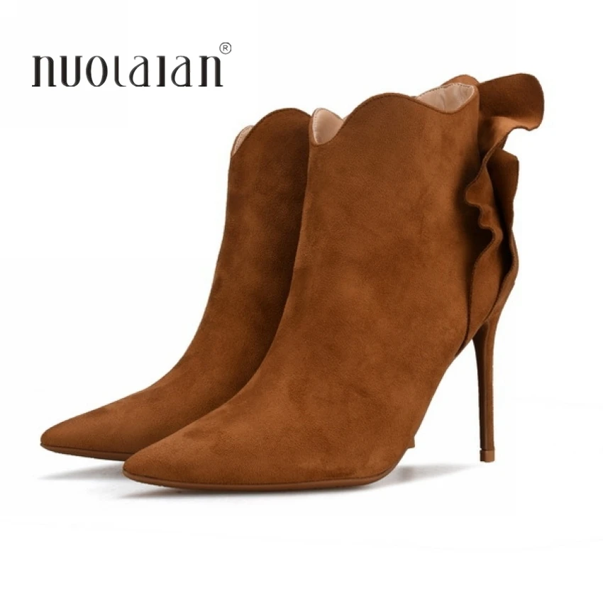2018 brand Ankle Boots For Women Pointed Toe High Heel Ankle Boots Fashion Winter Shoes Women botas mujer
2018 brand Ankle Boots For Women Pointed Toe High Heel Ankle Boots Fashion Winter Shoes Women botas mujer