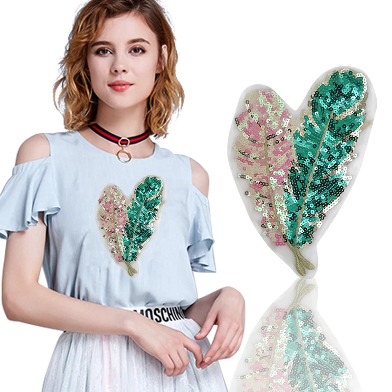 Hot Cherry Feather Sequins Embroidery Patches Handmade Materials DIY Sewing Accessories Appliques Badge Stickers For Clothes
Hot Cherry Feather Sequins Embroidery Patches Handmade Materials DIY Sewing Accessories Appliques Badge Stickers For Clothes