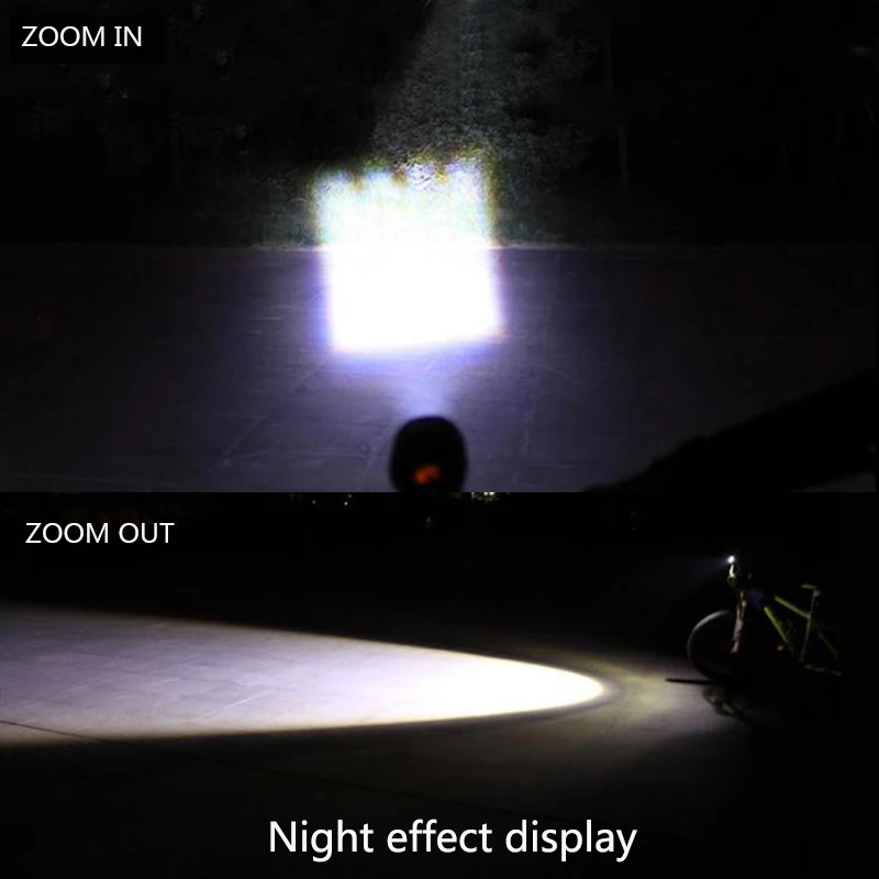 Front Zoomable Bike Light T6 LED Cycling Lamp Waterproof Adjustable Focus Bike Headlight with Safety Back Rear Light
Front Zoomable Bike Light T6 LED Cycling Lamp Waterproof Adjustable Focus Bike Headlight with Safety Back Rear Light