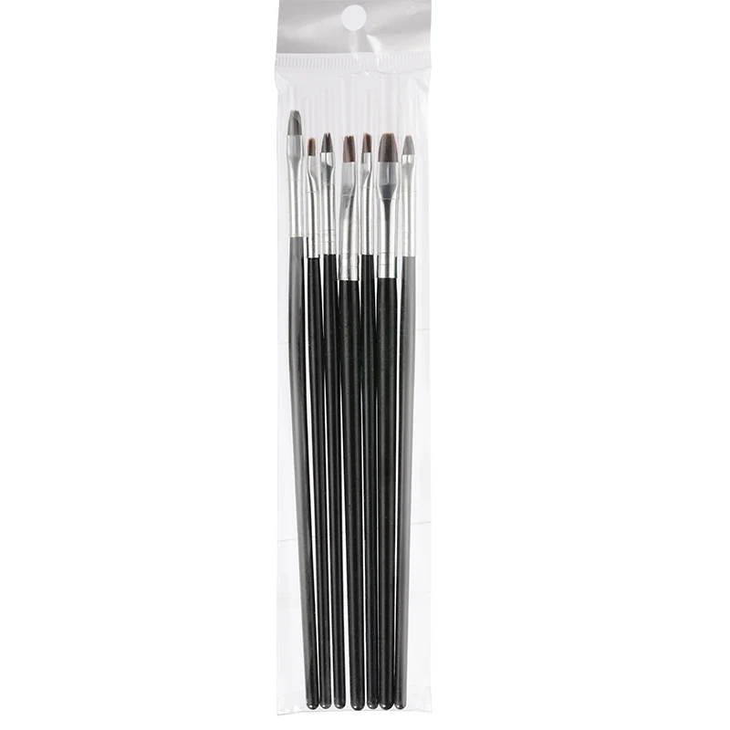 7 PCS Acrylic Nail Brush Kit Set Nail Art Brushes UV Gel Brushes Flat Painting Drawing Pen Nail Art Accessories Tool
7 PCS Acrylic Nail Brush Kit Set Nail Art Brushes UV Gel Brushes Flat Painting Drawing Pen Nail Art Accessories Tool