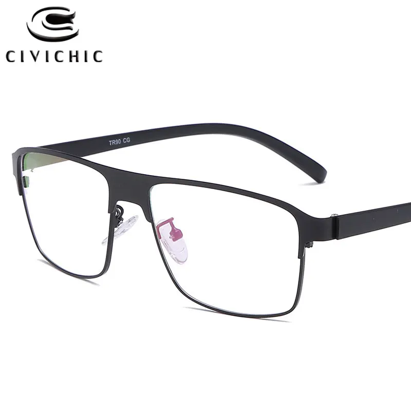 Chic TR90 Business Casual Men Glasses Myopia Optical Eyeglass Frame Brand Design Eyewear Alloy Lunette De Vue Clear Gafas COG92
Chic TR90 Business Casual Men Glasses Myopia Optical Eyeglass Frame Brand Design Eyewear Alloy Lunette De Vue Clear Gafas COG92