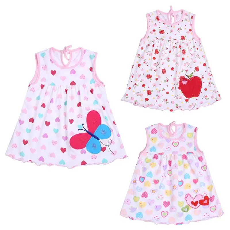 3-12 Months Cute Baby Girl Dress Cotton Sleeveless Dresses for Girls Casual Clothing Minin Princess Dress
3-12 Months Cute Baby Girl Dress Cotton Sleeveless Dresses for Girls Casual Clothing Minin Princess Dress