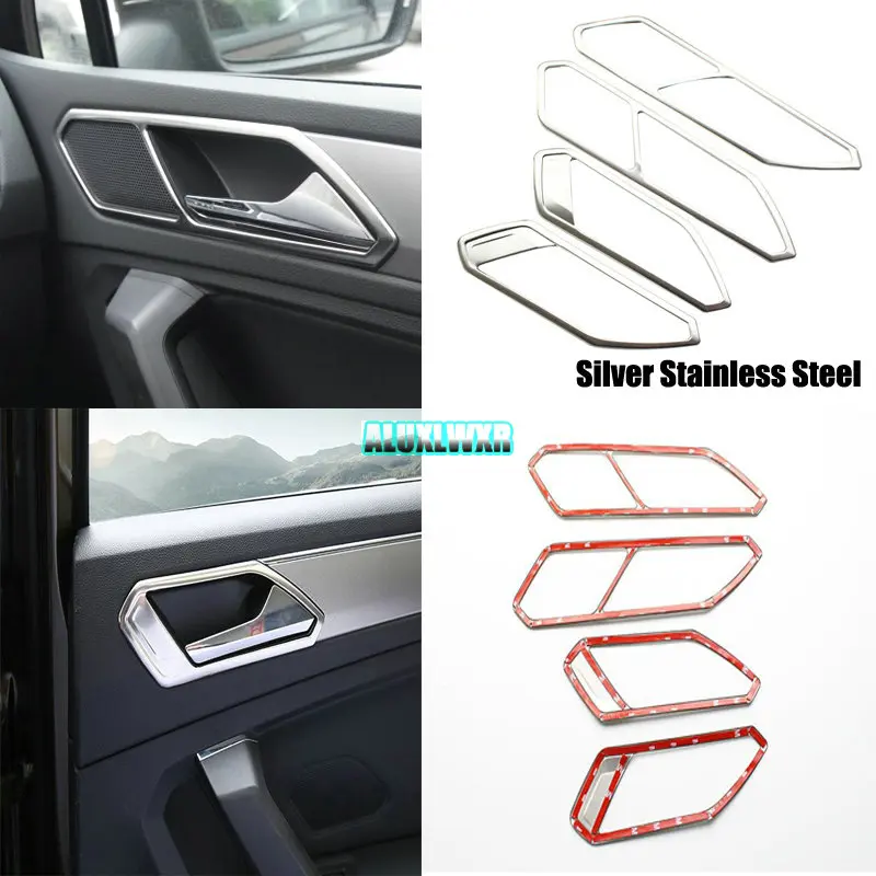 Car Door Handle Bowl Frame Trim Cover Car Stickers 2016 2017 2018 2019 2022 Car Accessories Fit for VW Volkswagen Tiguan 2 Mk2
Car Door Handle Bowl Frame Trim Cover Car Stickers 2016 2017 2018 2019 2022 Car Accessories Fit for VW Volkswagen Tiguan 2 Mk2