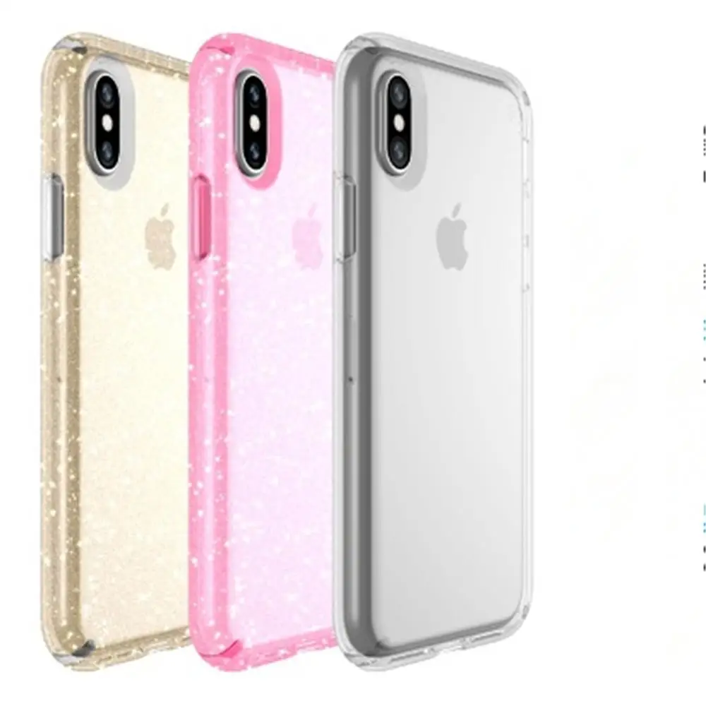Clear Glitter Cover For Apple iPhone 8 7 6 6s Plus Dual-Layer Design Case For iPhone XS MAX XR iPhone 11 Pro Max Back Shell
Clear Glitter Cover For Apple iPhone 8 7 6 6s Plus Dual-Layer Design Case For iPhone XS MAX XR iPhone 11 Pro Max Back Shell