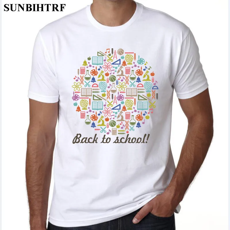 Sunbihtrf 2018 новые Пособия по физике смешные футболки для Для мужчин Творческий