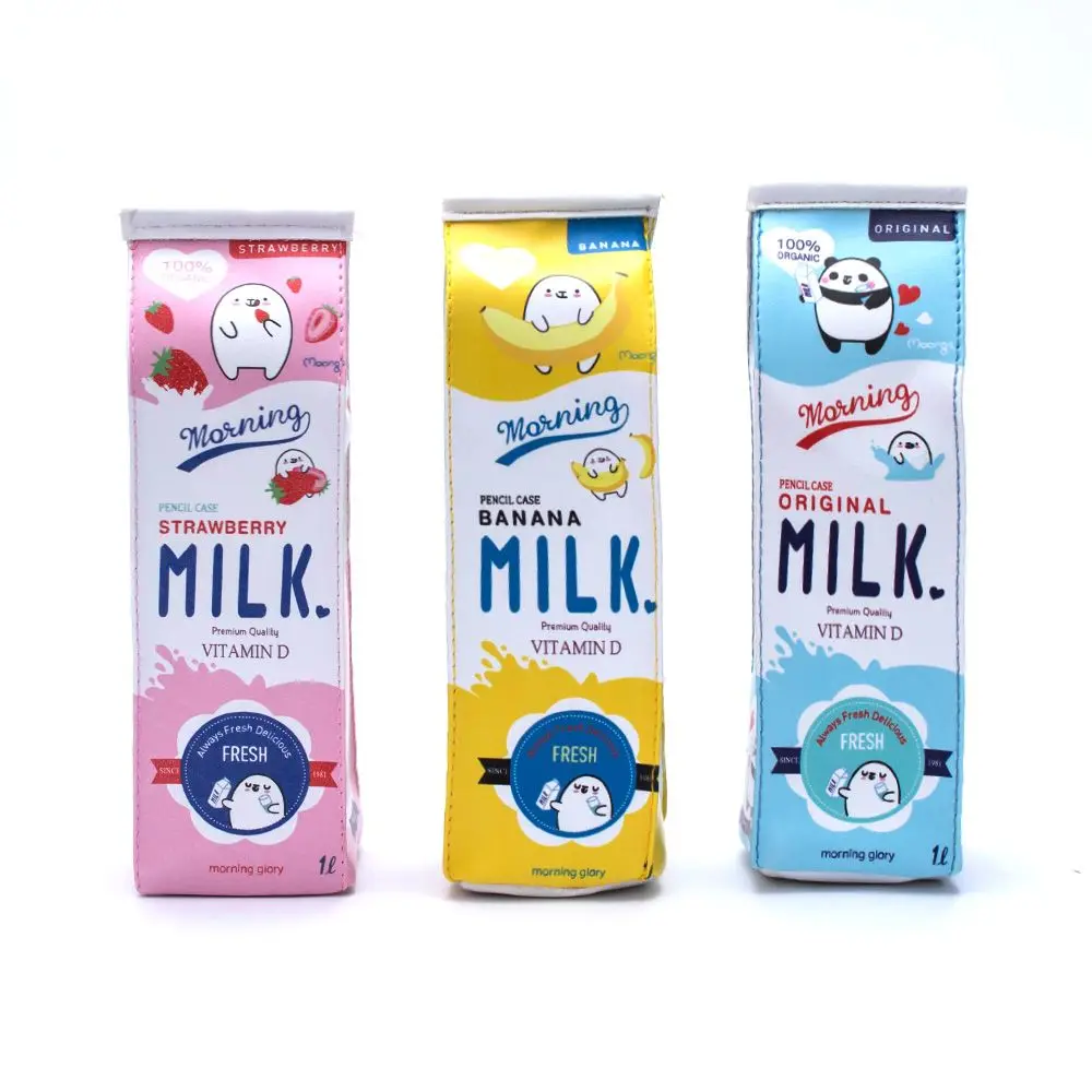 ISKYBOB Novel Cartoon Milk PU Leather Pencil Case Storage Organizer Makeup Cosmetic Bag
ISKYBOB Novel Cartoon Milk PU Leather Pencil Case Storage Organizer Makeup Cosmetic Bag