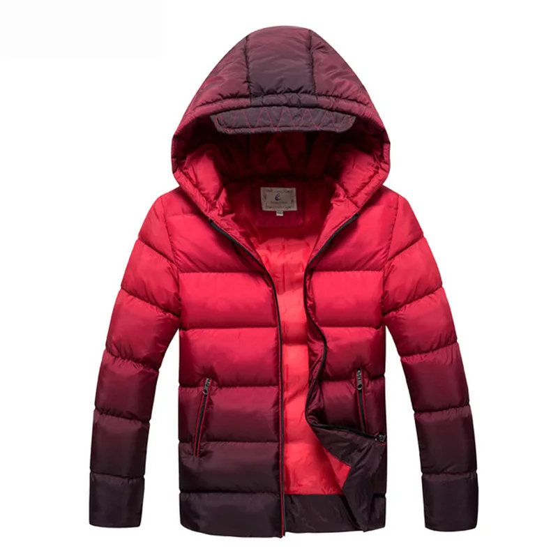 Теплая зимняя куртка для мальчиков детская стеганая верхняя одежда детей