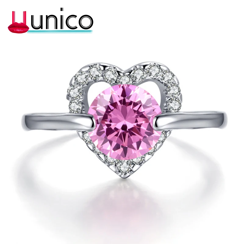 UUNICO 2019 Exquisite Silver Heart-shaped Wedding Rings zircon Ring For Women Bijoux Femme Engagement Ring Statement Jewelry J50
UUNICO 2019 Exquisite Silver Heart-shaped Wedding Rings zircon Ring For Women Bijoux Femme Engagement Ring Statement Jewelry J50
