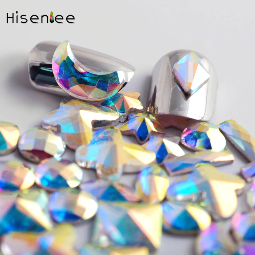 High Quality Nail Rhinestone 20Pieces 11 Irregular Shapes Fashion Glamour Stained Glass Stone 3D Nail Art Deco Accessories
High Quality Nail Rhinestone 20Pieces 11 Irregular Shapes Fashion Glamour Stained Glass Stone 3D Nail Art Deco Accessories