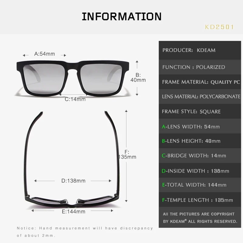 KDEAM Eye-catching Function Polarized Sunglasses For Men Matte Black Frame Fit. Painting Temples Play-Cool Sun Glasses With Case
KDEAM Eye-catching Function Polarized Sunglasses For Men Matte Black Frame Fit. Painting Temples Play-Cool Sun Glasses With Case