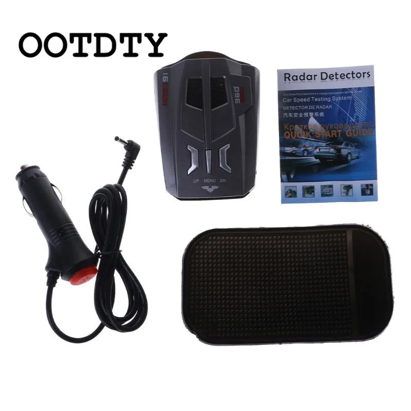 V9 Car Trucker Speed 360 Degrees Vehicle Radar Detector Voice Alert Warning 16 Band Auto LED Display English / Russian version
V9 Car Trucker Speed 360 Degrees Vehicle Radar Detector Voice Alert Warning 16 Band Auto LED Display English / Russian version